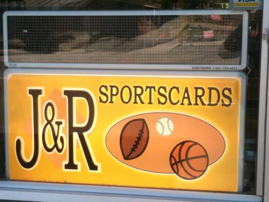 Sign in our Front Window