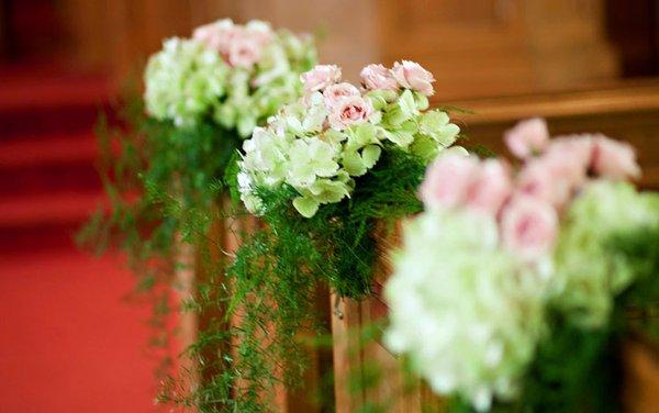 Church Flowers for Wedding