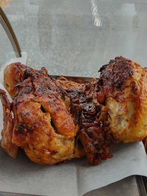 Pollo al carbon