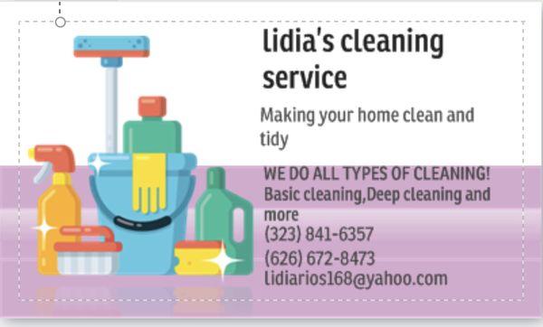 Lidia’s Cleaning Service