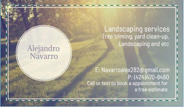 Alejandro Navarro Landscaping