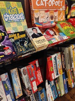 The Book Nook Bookstore Papillion game selection