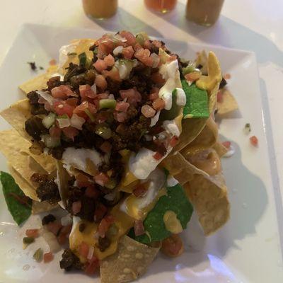 Nachos with Steak