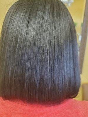 Restorative Cocktail and silkpress