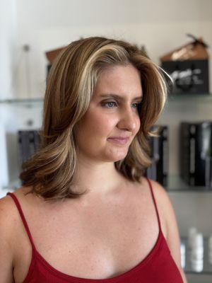 From long locks to a short bombshell with highlights!