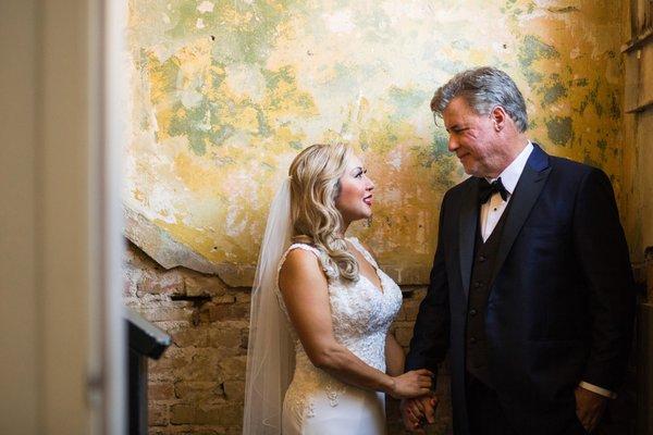 Hair color by Kim for wedding!