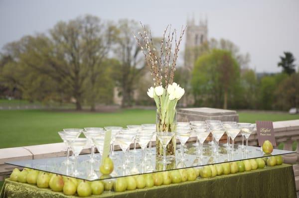 Feastivities- The originator of "Fruit Under Glass"