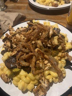 Mac n cheese as described above