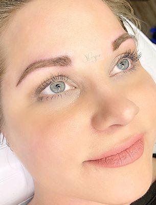 After power brow technique