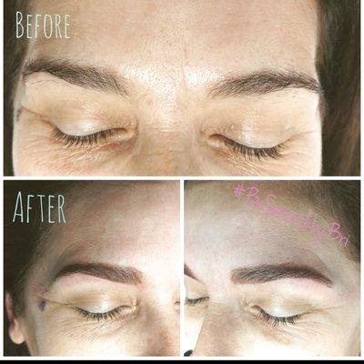 Eyebrow wax & fill