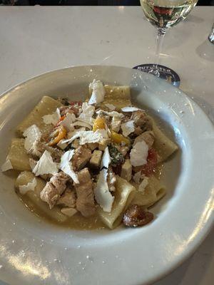 Peter's Pasta (made with grilled chicken)