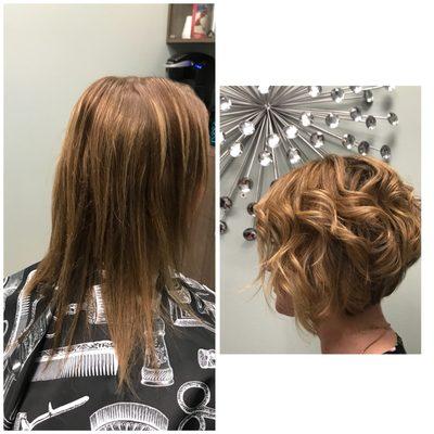 Before and after picture