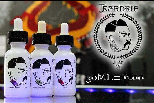 New tear drip E-Liquid now in Stock