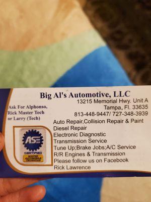 Big ALs Automotive