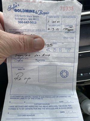 Sofie's Gold Mine and Repair