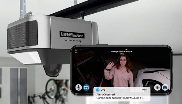 Garage Door Openers Available for Install with Built-in Video!