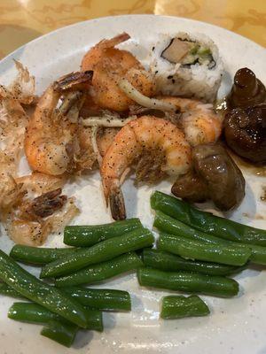 Everything has been hot and delicious!