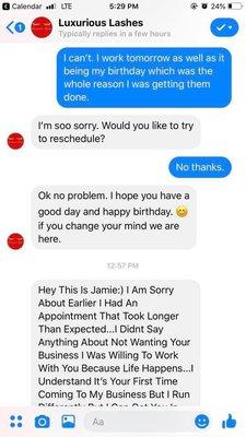 Absolutely rude.