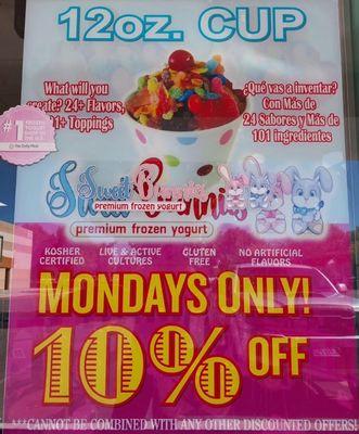 Sweet Bunnies Premium Frozen Yogurt