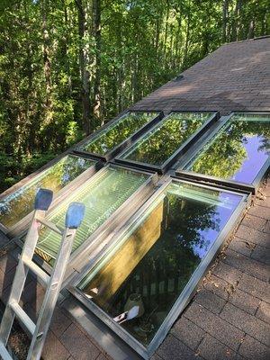 Diatomic Window Cleaning