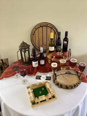 Many choices of table tops to choose from