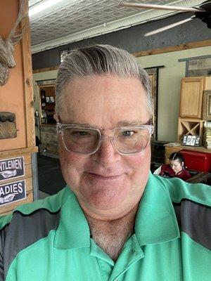 Just cut and shaved. Oh my