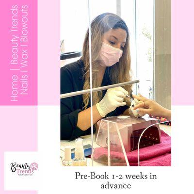 Appointments are our thing! We get booked fast