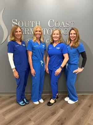 L-R: Susan DeCoste, MD; Courtney Csikesz, MD; Teresa DeGiacomo, MD; Heidi Anderson-Dockter, MD