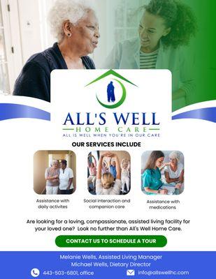 Alls Well Home Care
