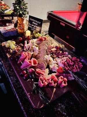 Donna's Christmas party 2024 Charcuterie Board!