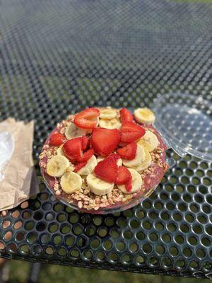 Chai acai bowl