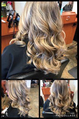 Hair with flare by Amanda Haley