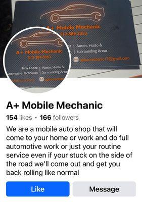 A+ Mobile Mechanic
