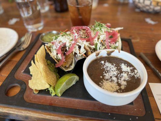 Blackened Rockfish Tacos