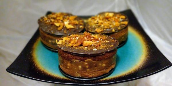 Butterfluffer Bomb Mudd pies, jumbo sized