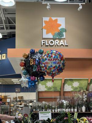 Entrance to Floral Department.