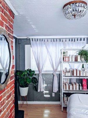 Lé Spa service room.