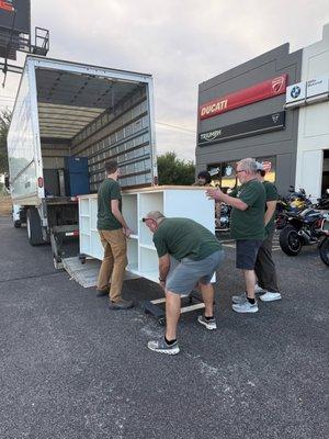 Moving Day to new location at 3550 W Reno Ave - October 2025