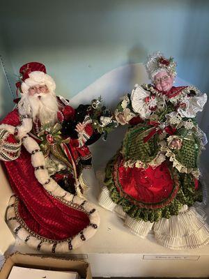 Santa and mrs. Claus