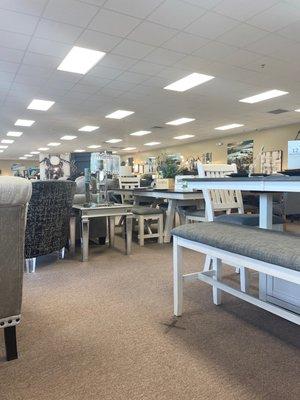 Inside dinging table area