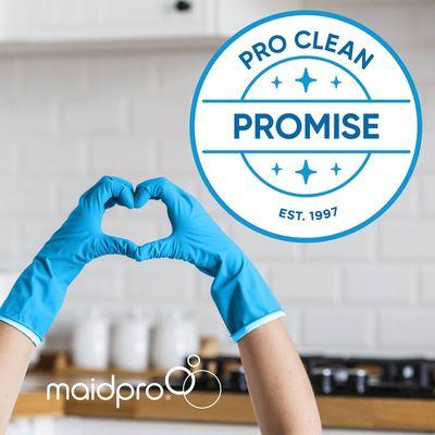 Have you heard of our PRO Clean Promise?