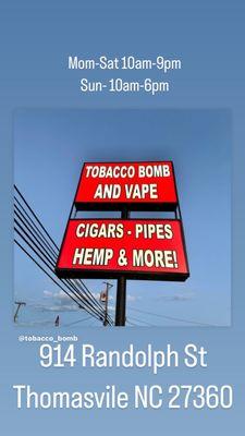 Tobacco Bomb