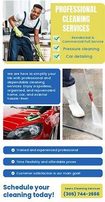 Sears Cleaning Services