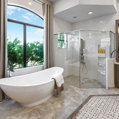 Marble Sytems Silver Shadow Honed Marble Tiles