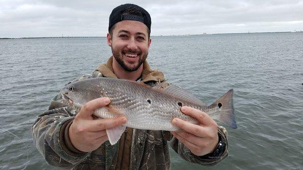 Redfish with lots of spots! www.skiffcharters.com