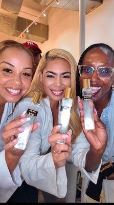 Such a fun experience! Custom bottles & gift bags !