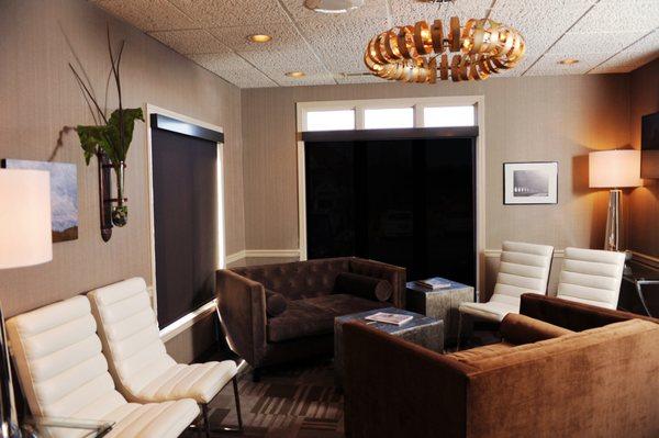 Enjoy cable television in our lobby before your appointment.