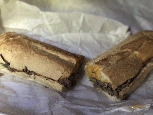 Cheesesteak. Pretty good.