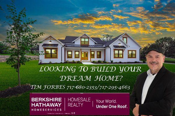 Looking To Build Your
Dream Home? Contact
The Forbes Team Today!