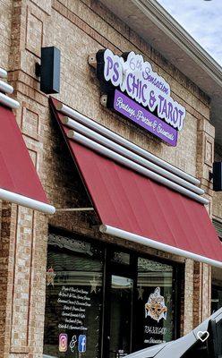 Customer shot from the parking lot - he was parked in front of Mancino's